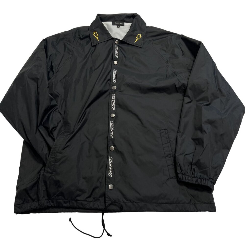 Shadow Hill Windbreaker Jacket in Black